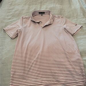 Southern Point Co. Striped Polo Shirt for Boys - Red and White
